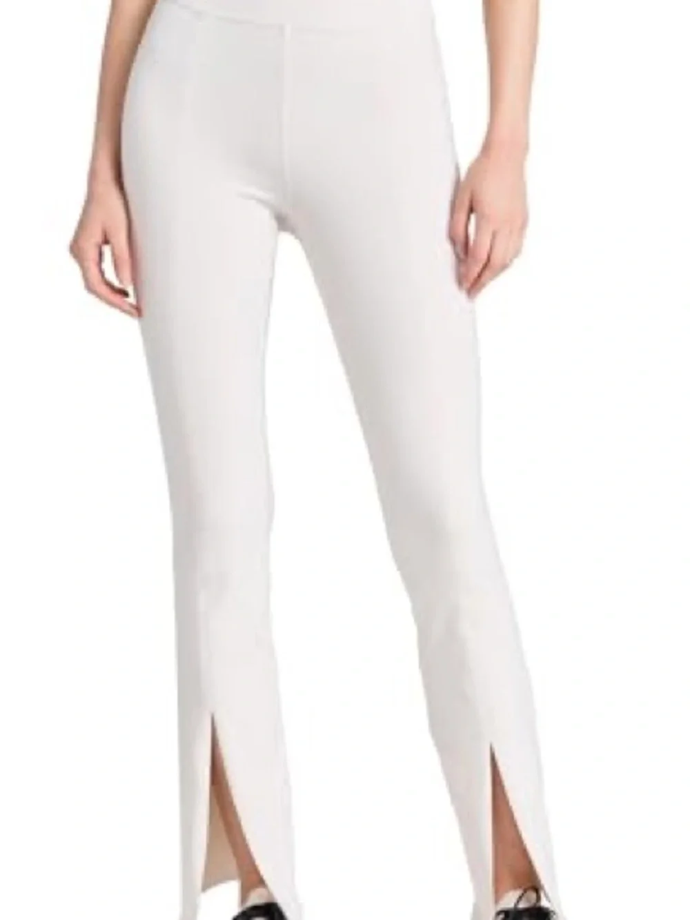 Alo Airbrush High Waist Flutter Legging in Ivory